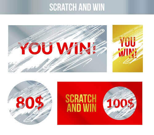 Scratch to win money